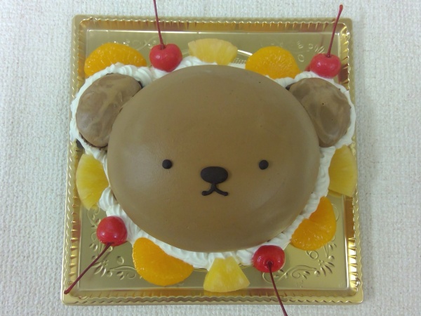 通販ケーキで ミッフィーちゃんの仲間のボリスを立体形ケーキで 大阪市東住吉区 パティスリーデコ